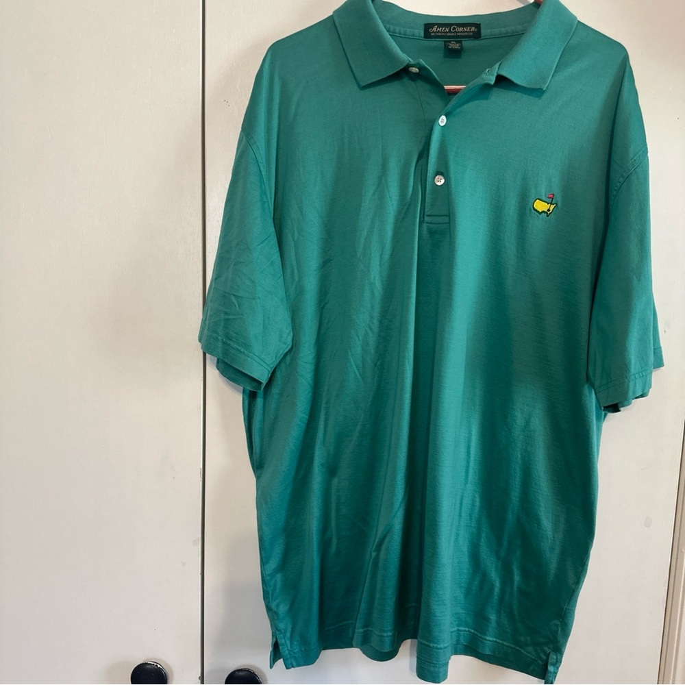 Green Masters Embroidered Logo Polo Shirt - Men's XL
